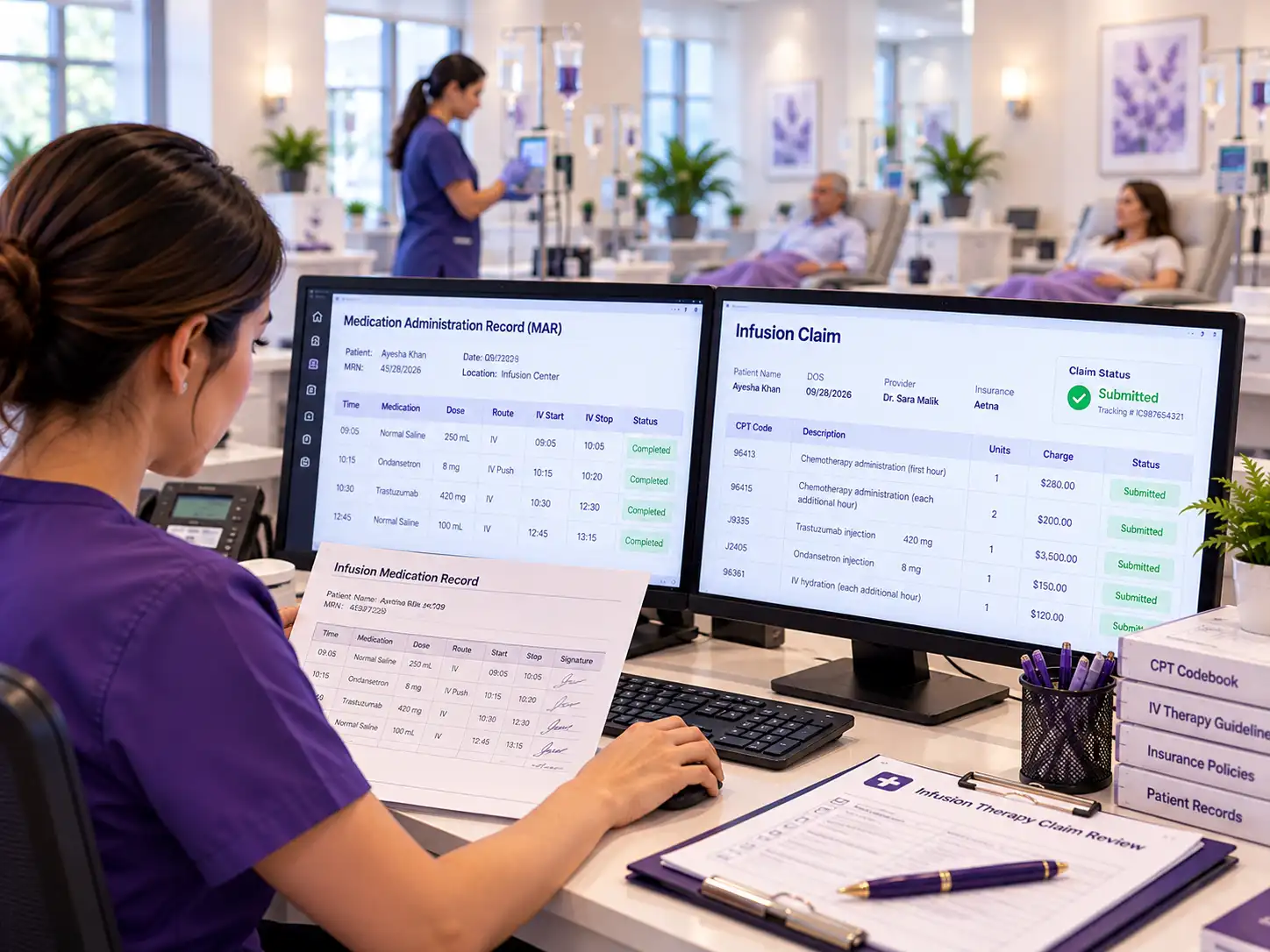 Why healthcare providers outsource infusion billing services